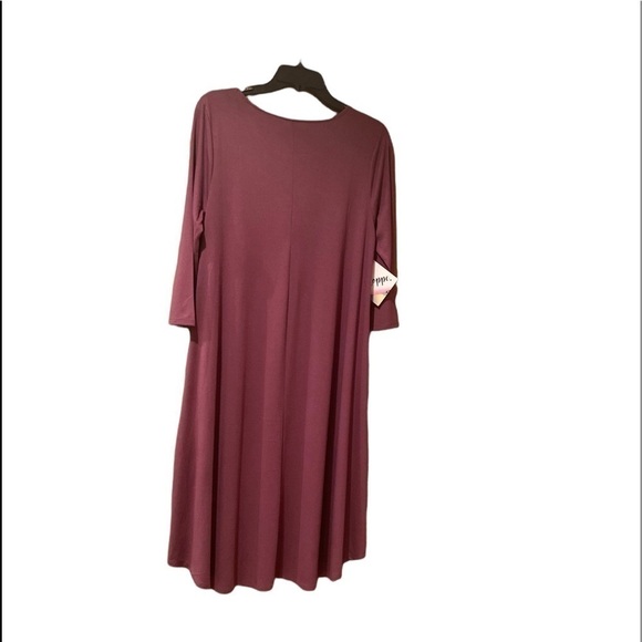 𝅺shawn Cranberry Dress - Picture 3 of 5